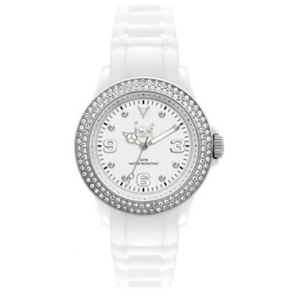 Ice watch Women's Sili White Dial Watch - SRT.WS.B.S.11